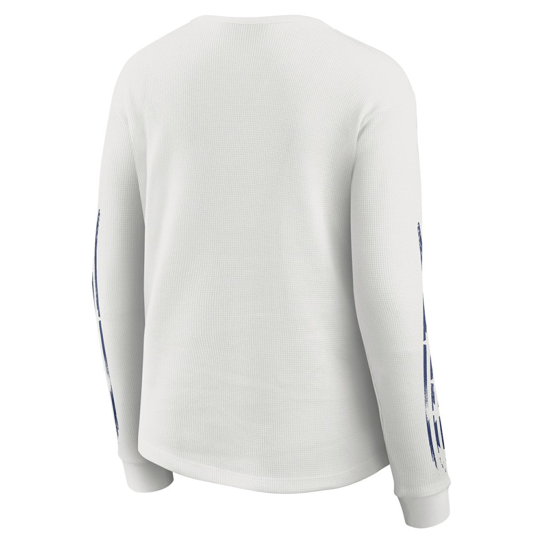New York Giants WEAR by Erin Andrews Women's Graphic Waffle Long-Sleeve T-Shirt White | NFL