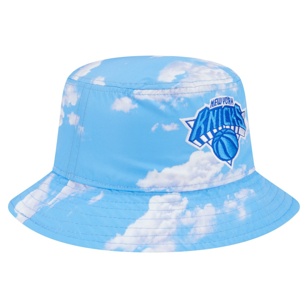 New York Knicks Summer Sun and Storm Reversible Bucket Hat Black/Light Blue - NBA