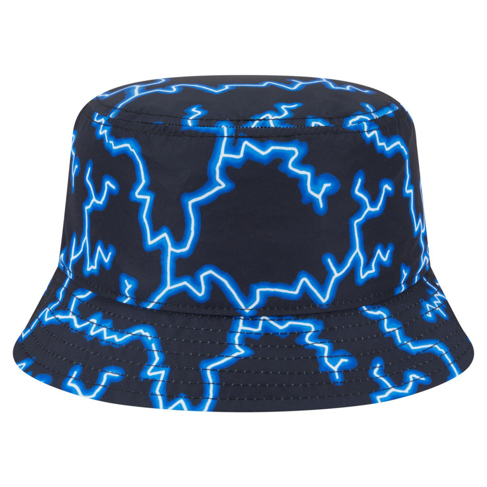 New York Knicks Summer Sun and Storm Reversible Bucket Hat Black/Light Blue - NBA