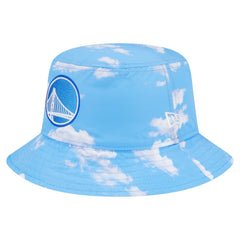 Golden State Warriors Summer Sun and Storm Reversible Bucket Hat Black/Light Blue - NBA