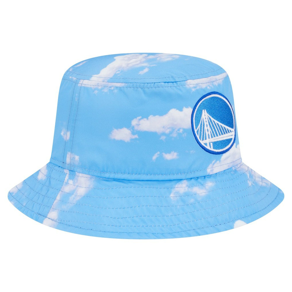 Golden State Warriors Summer Sun and Storm Reversible Bucket Hat Black/Light Blue - NBA