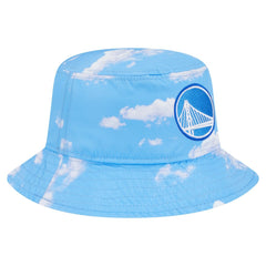 Golden State Warriors Summer Sun and Storm Reversible Bucket Hat Black/Light Blue - NBA