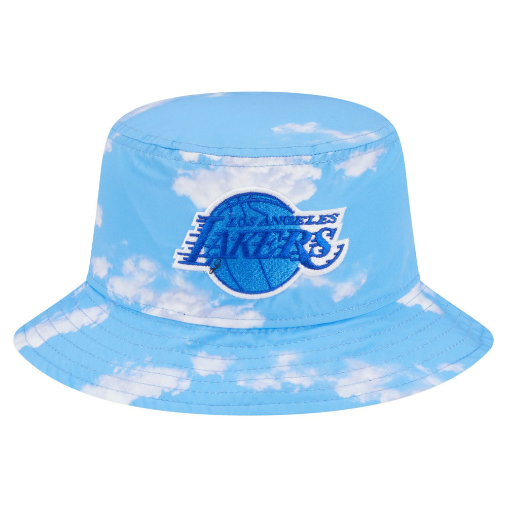 Los Angeles Lakers Summer Sun and Storm Reversible Bucket Hat Black/Light Blue - NBA