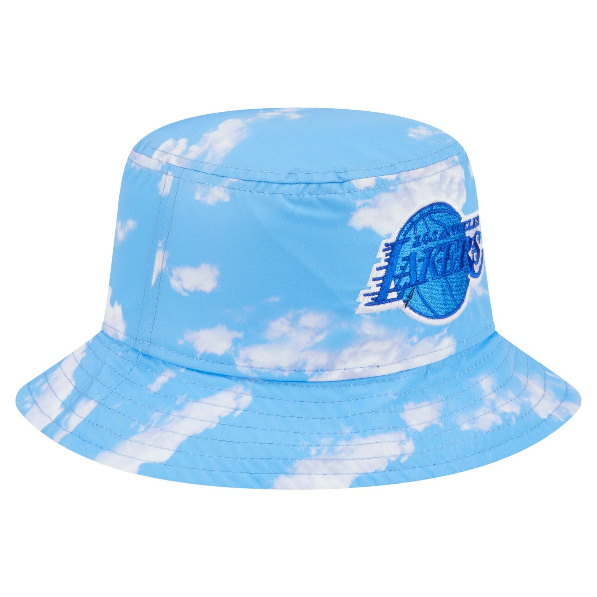 Los Angeles Lakers Summer Sun and Storm Reversible Bucket Hat Black/Light Blue - NBA