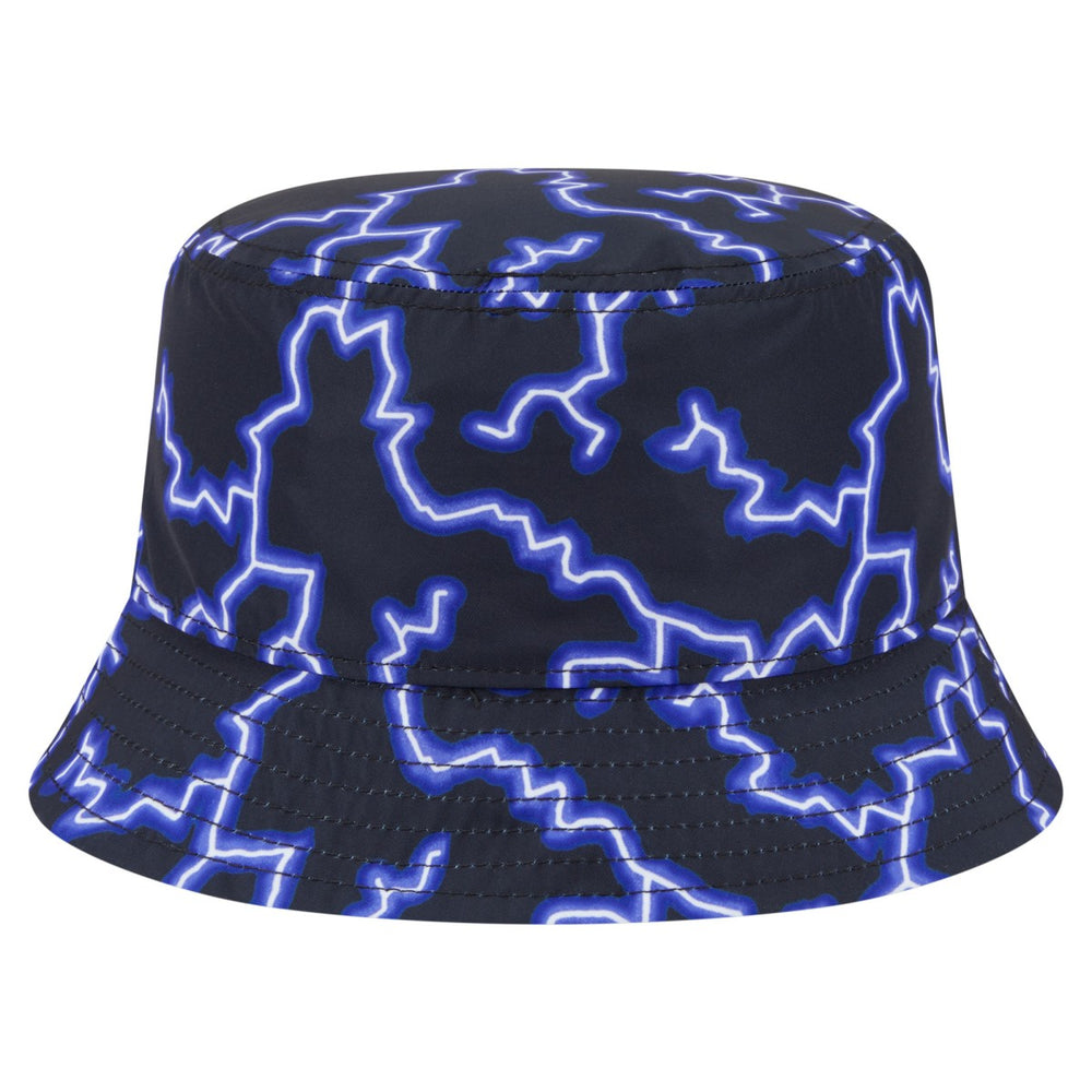 Los Angeles Lakers Summer Sun and Storm Reversible Bucket Hat Black/Light Blue - NBA