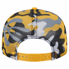 Boston Bruins New Era Camo Meshback 9FIFTY Snapback Hat - Black/Gold - NHL
