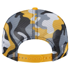 Pittsburgh Penguins New Era Camo Meshback 9FIFTY Snapback Hat - Black/Gold - NHL