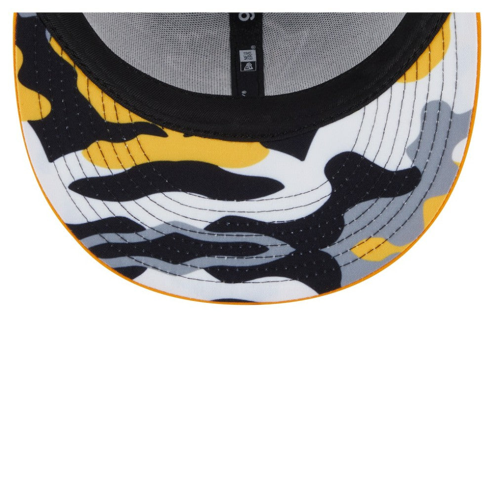 Pittsburgh Penguins New Era Camo Meshback 9FIFTY Snapback Hat - Black/Gold - NHL