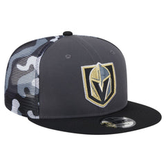 Vegas Golden Knights New Era Camo Meshback 9FIFTY Snapback Hat - Gray/Black - NHL