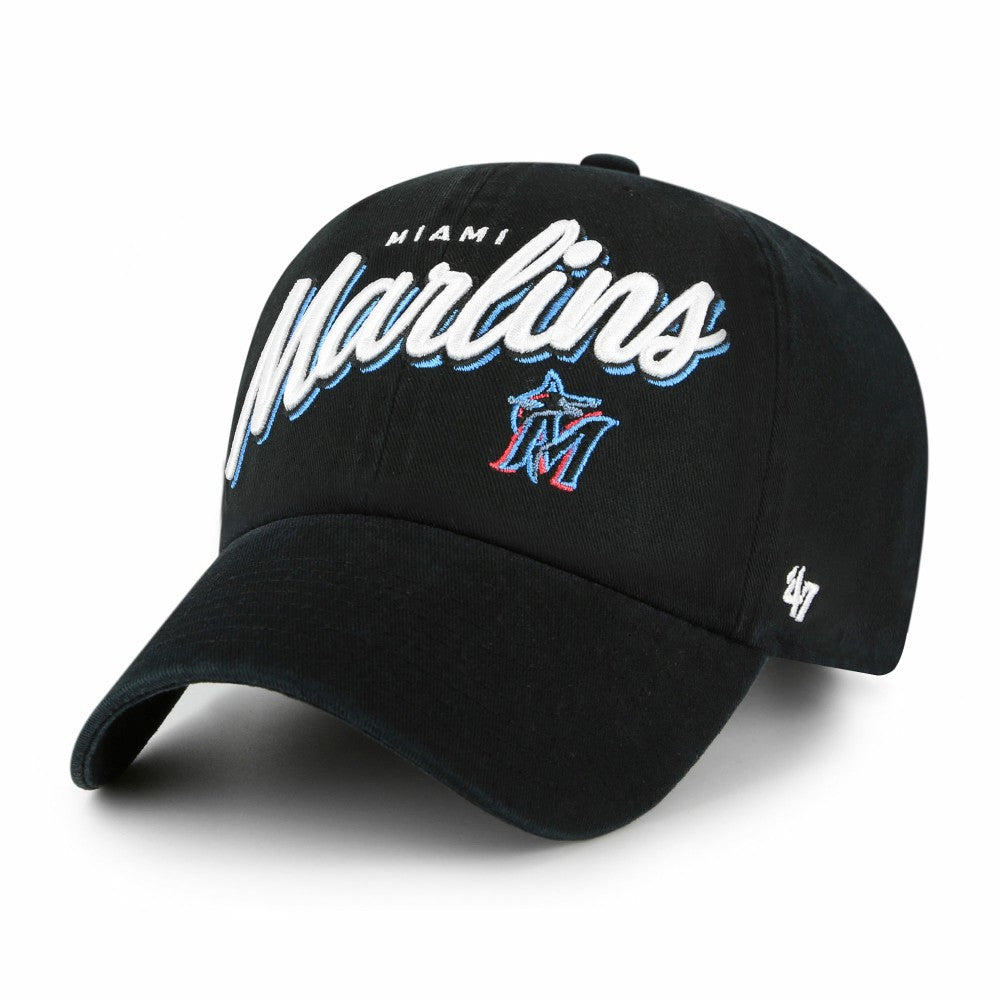 Miami Marlins '47 Women's Ariana Clean Up Adjustable Hat - MLB