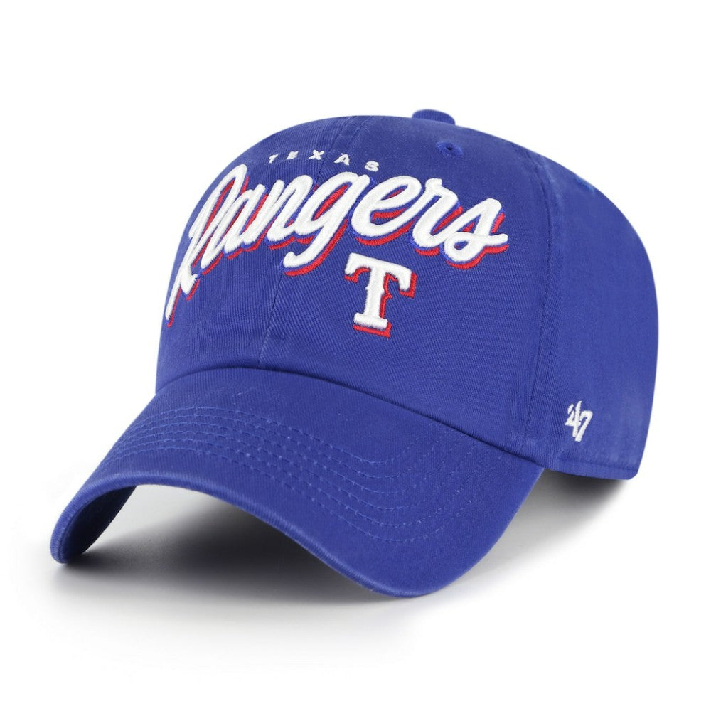 Texas Rangers '47 Women's Ariana Clean Up Adjustable Hat - MLB