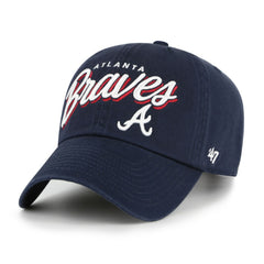 Atlanta Braves '47 Women's Ariana Clean Up Adjustable Hat - MLB