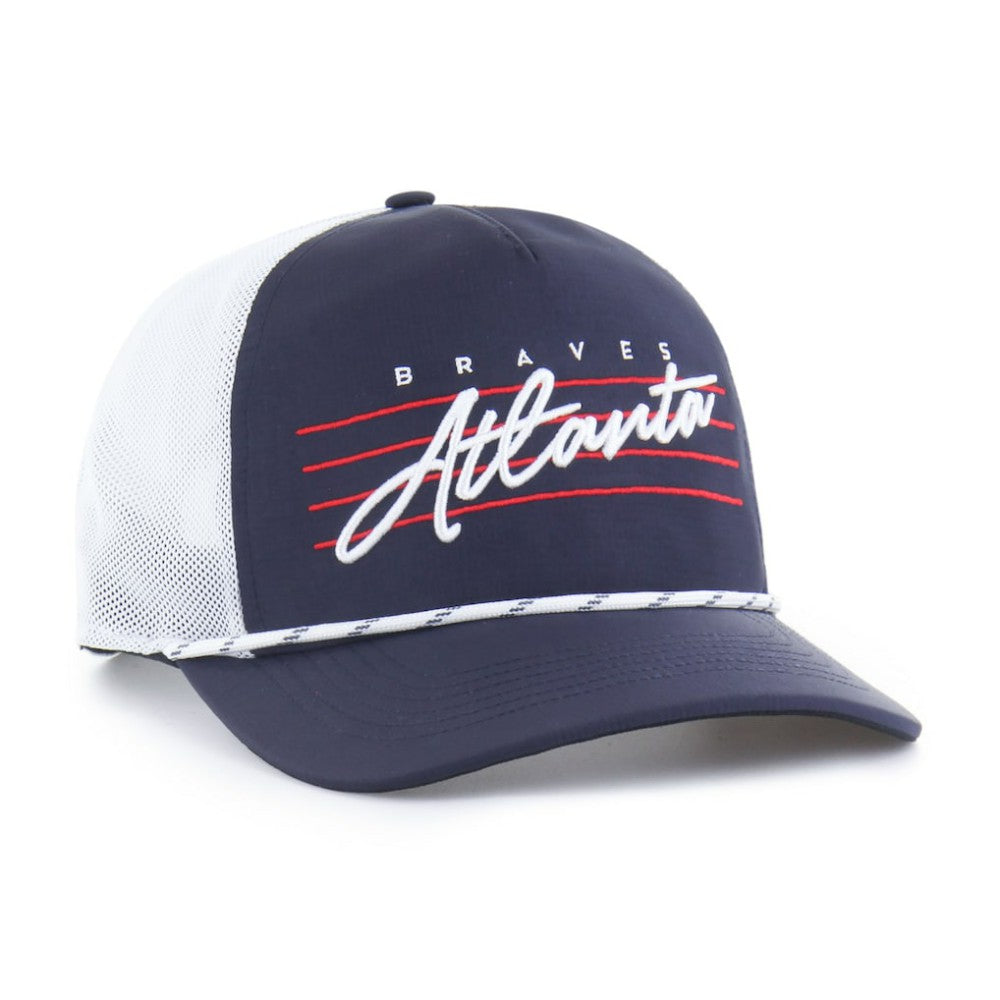 Atlanta Braves '47 Brrr Downburst Mesh Hitch Adjustable Hat - MLB