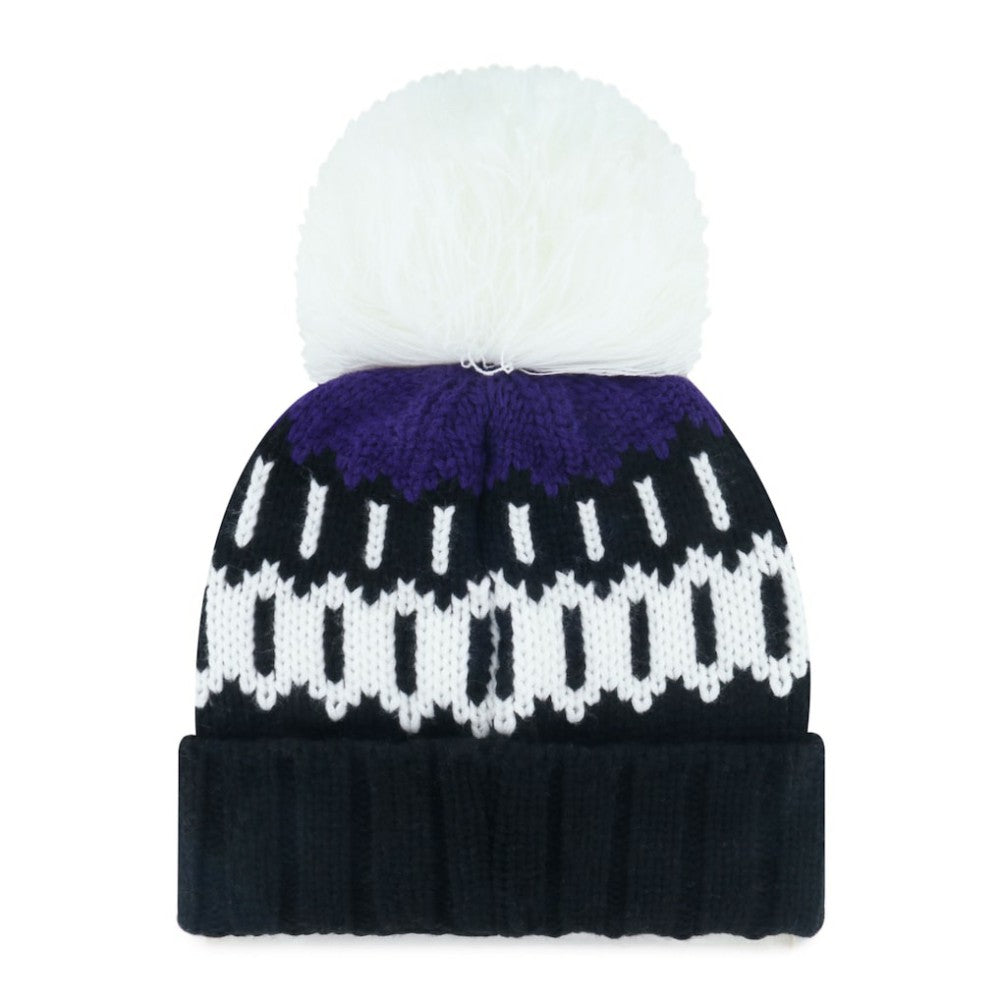Colorado Rockies '47 Women's Felicity Cuffed Knit Hat with Pom - MLB