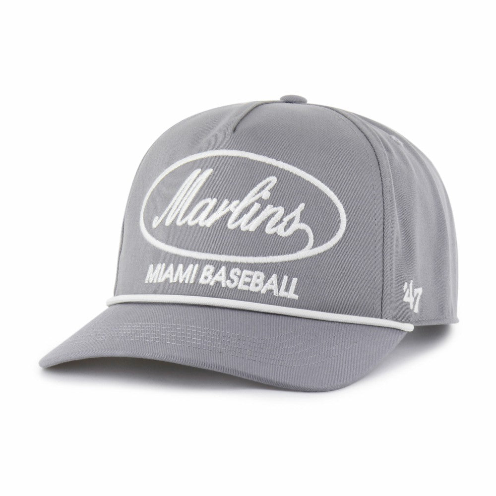 Miami Marlins '47 Foundational Hitch Adjustable Hat - MLB