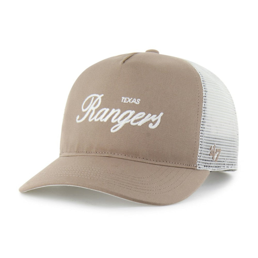 Texas Rangers '47 Foundational Mesh Hitch Adjustable Hat - MLB