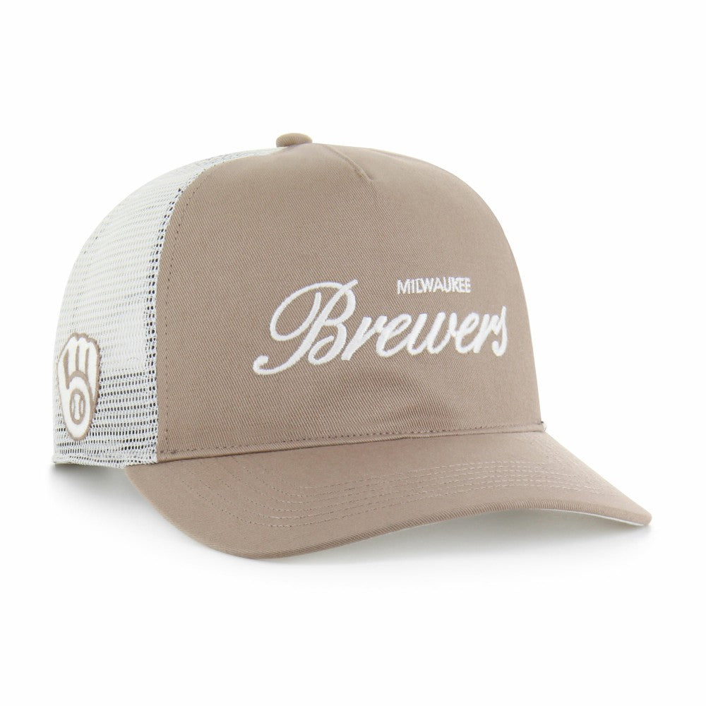 Milwaukee Brewers '47 Foundational Mesh Hitch Adjustable Hat - MLB