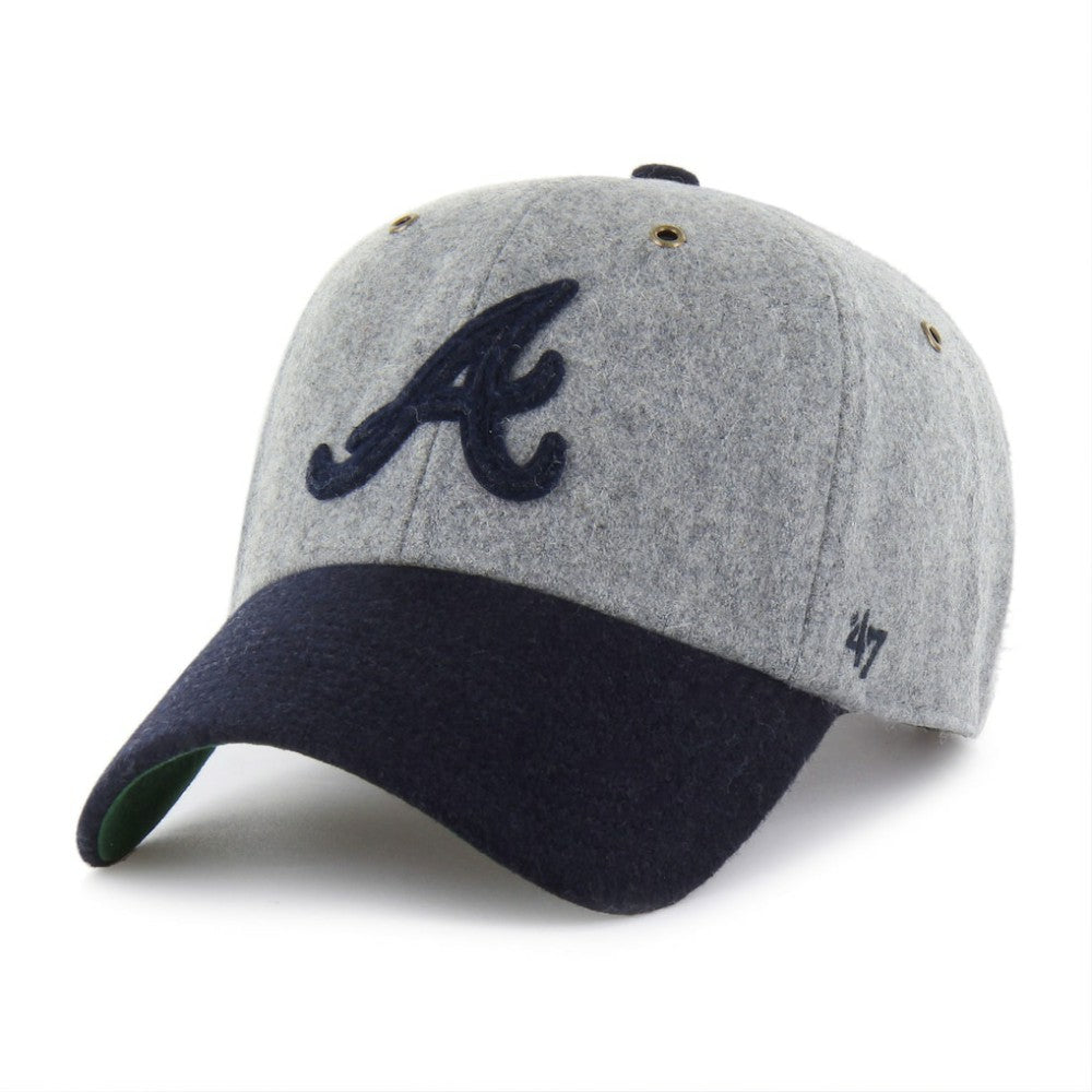 Atlanta Braves '47 Golden Age Wool Clean Up Adjustable Hat - MLB