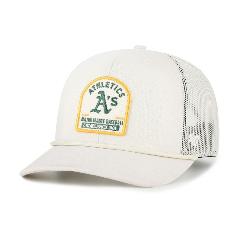 Athletics '47 Gravestone Adjustable Trucker Hat - MLB