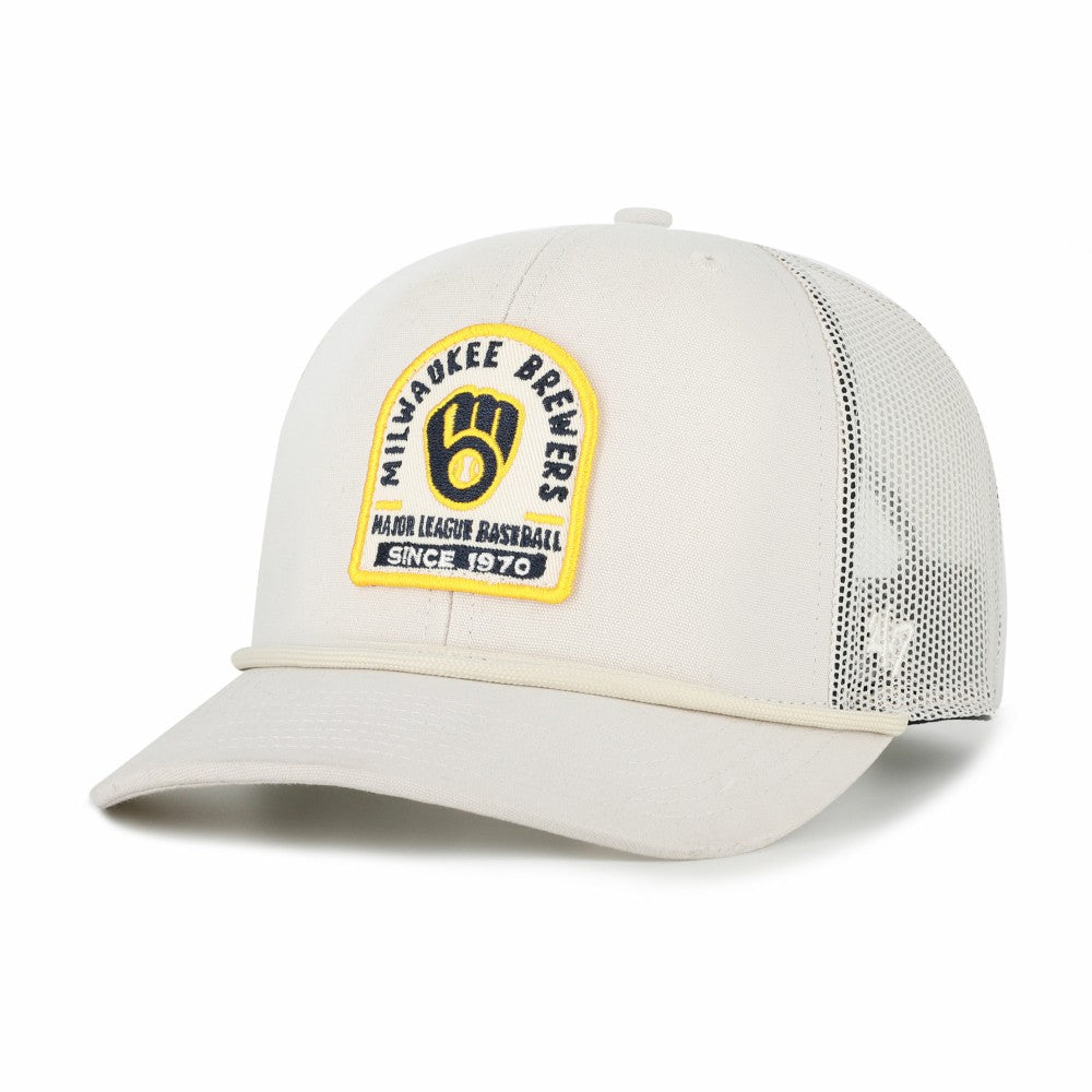Milwaukee Brewers '47 Gravestone Adjustable Trucker Hat - MLB