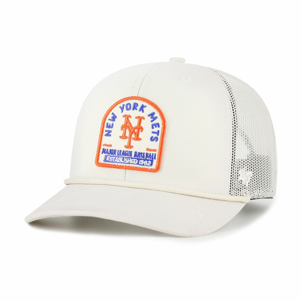 New York Mets '47 Gravestone Adjustable Trucker Hat - MLB