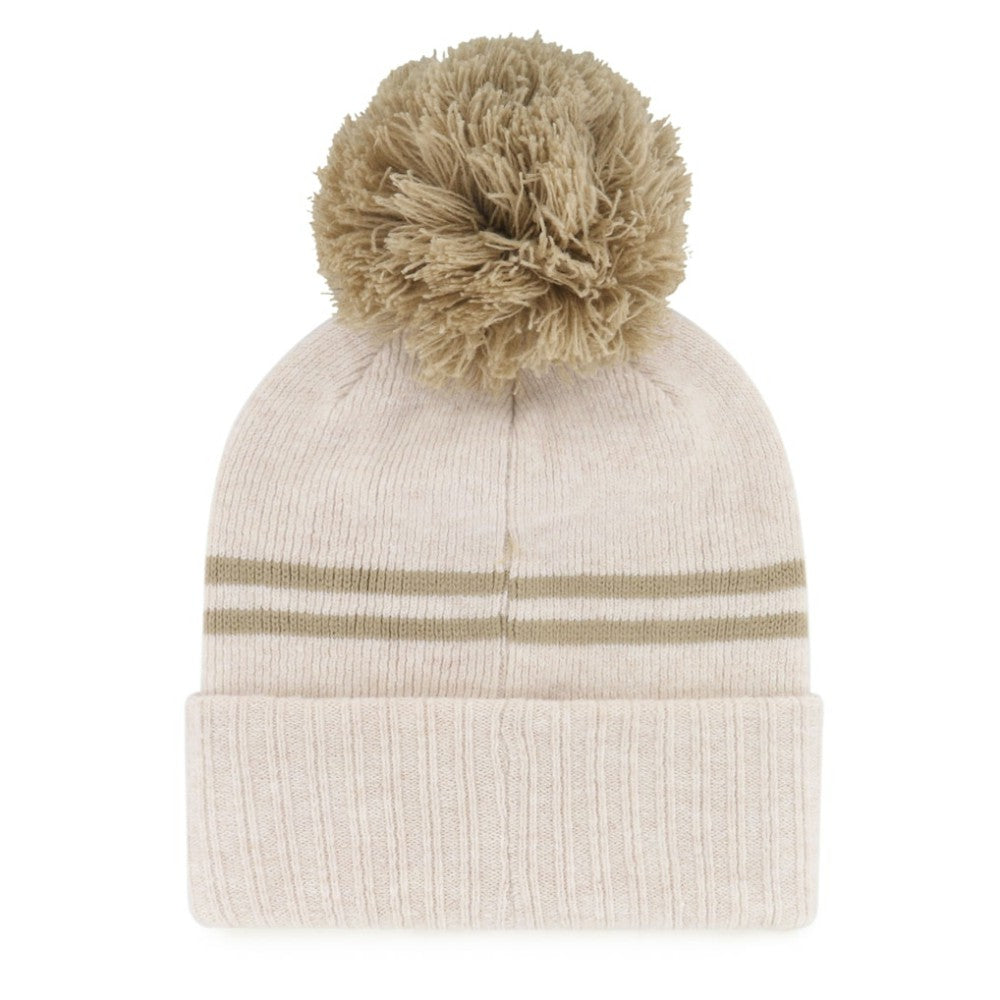 Chicago White Sox '47 Women's Latte Cuffed Knit Hat with Pom - MLB