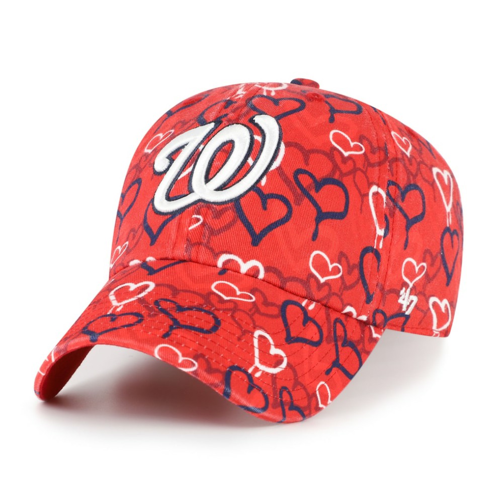 Washington Nationals '47 Girls Youth Mural Clean Up Adjustable Hat - MLB