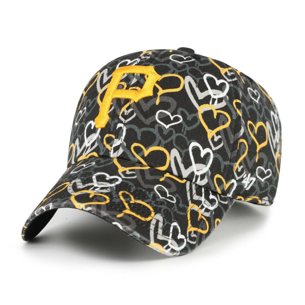 Pittsburgh Pirates '47 Girls Youth Mural Clean Up Adjustable Hat - MLB