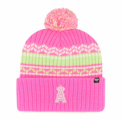 Los Angeles Angels '47 Youth Polar Vortex Cuffed Knit Hat with Pom - MLB