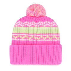 Athletics '47 Youth Polar Vortex Cuffed Knit Hat with Pom - MLB
