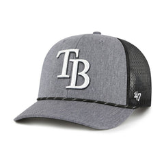 Tampa Bay Rays '47 Carbon Rope Trucker Adjustable Hat - MLB