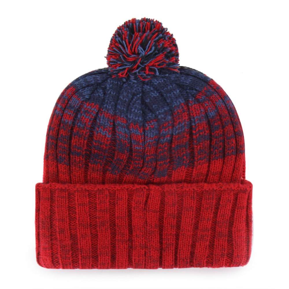 Washington Nationals '47 Cascade Cuffed Knit Hat with Pom - MLB