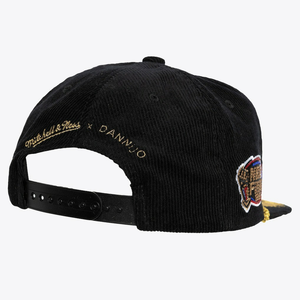 Chicago Bulls x DANNIJO Women's Deadstock Cord Snapback Hat Black - NBA