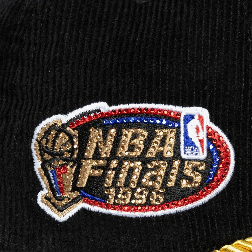 Chicago Bulls x DANNIJO Women's Deadstock Cord Snapback Hat Black - NBA