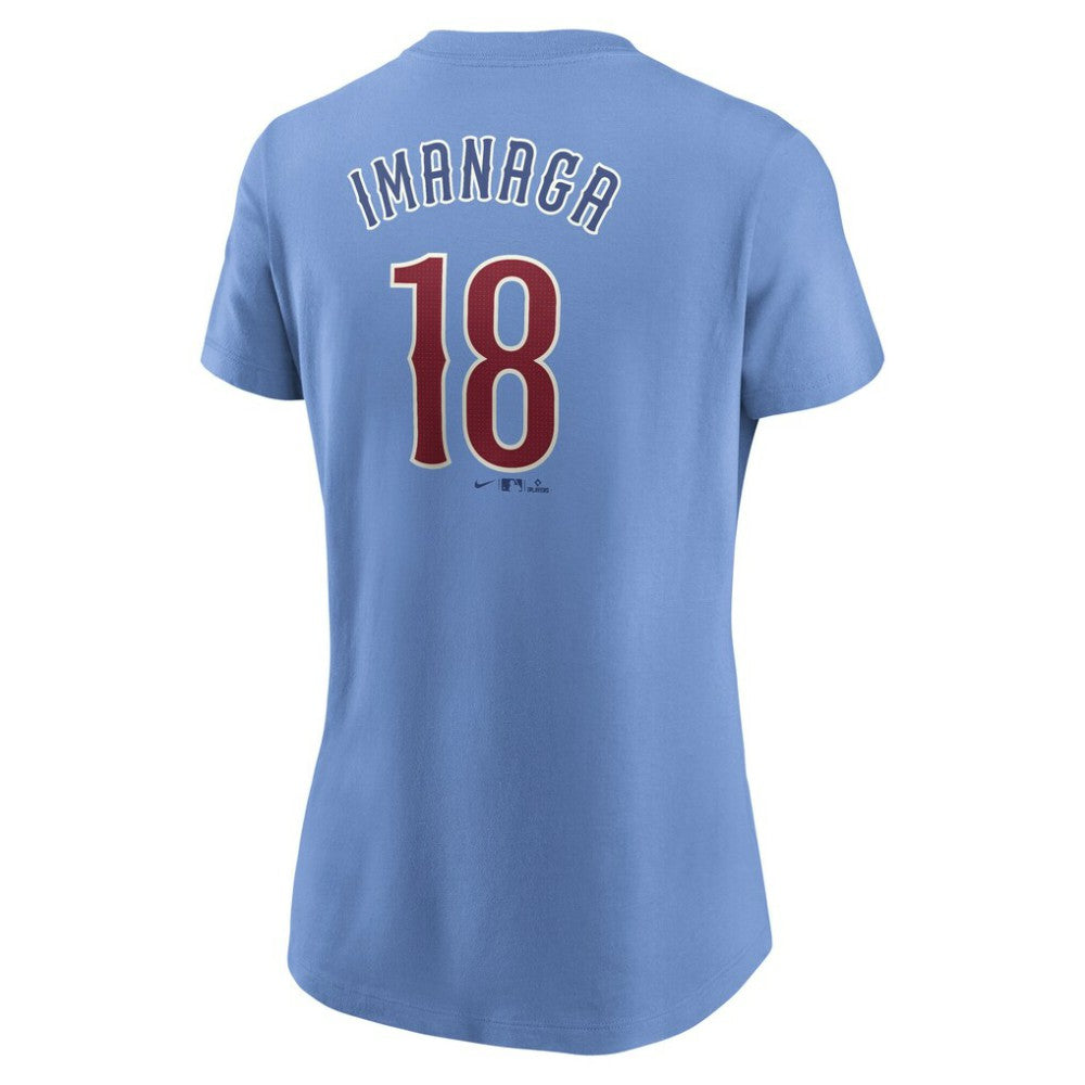 Shōta Imanaga Chicago Cubs Nike Women's Cooperstown Collection Fuse Name & Number T-Shirt - MLB