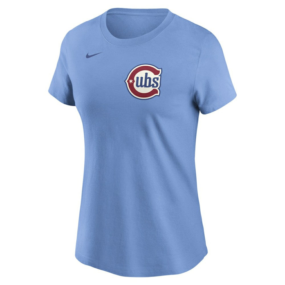 Seiya Suzuki Chicago Cubs Nike Women's Cooperstown Collection Fuse Name & Number T-Shirt - MLB