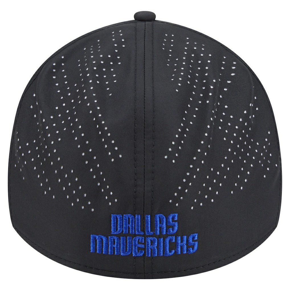 Dallas Mavericks Night 39THIRTY Flex Hat Black - NBA
