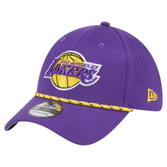 Los Angeles Lakers Featherweight Poly Rope Flex 39Thirty Hat Purple - NBA