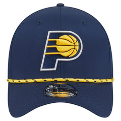 Indiana Pacers Featherweight Poly Rope Flex 39Thirty Hat Navy - NBA