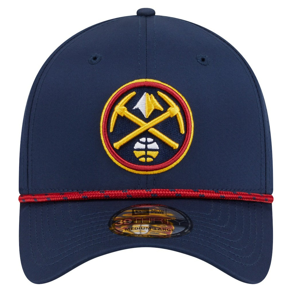 Denver Nuggets Featherweight Poly Rope Flex 39Thirty Hat Navy - NBA