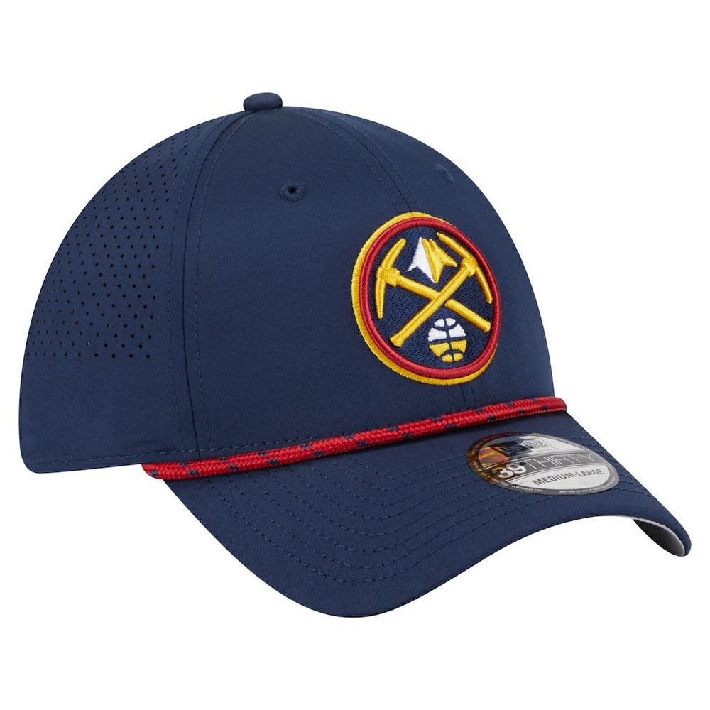 Denver Nuggets Featherweight Poly Rope Flex 39Thirty Hat Navy - NBA
