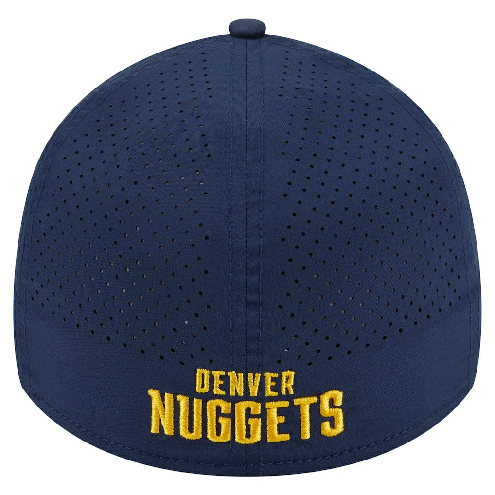 Denver Nuggets Featherweight Poly Rope Flex 39Thirty Hat Navy - NBA
