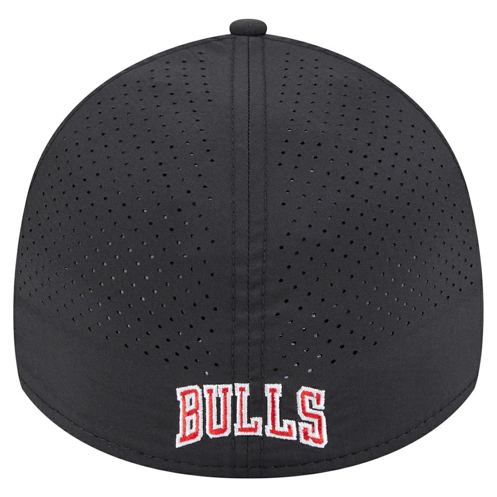 Chicago Bulls Featherweight Poly Rope Flex 39Thirty Hat Black - NBA