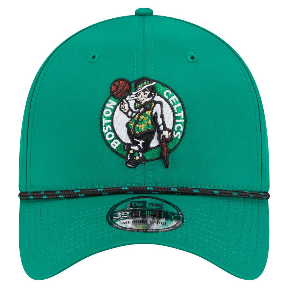 Boston Celtics Featherweight Poly Rope Flex 39Thirty Hat Kelly Green - NBA