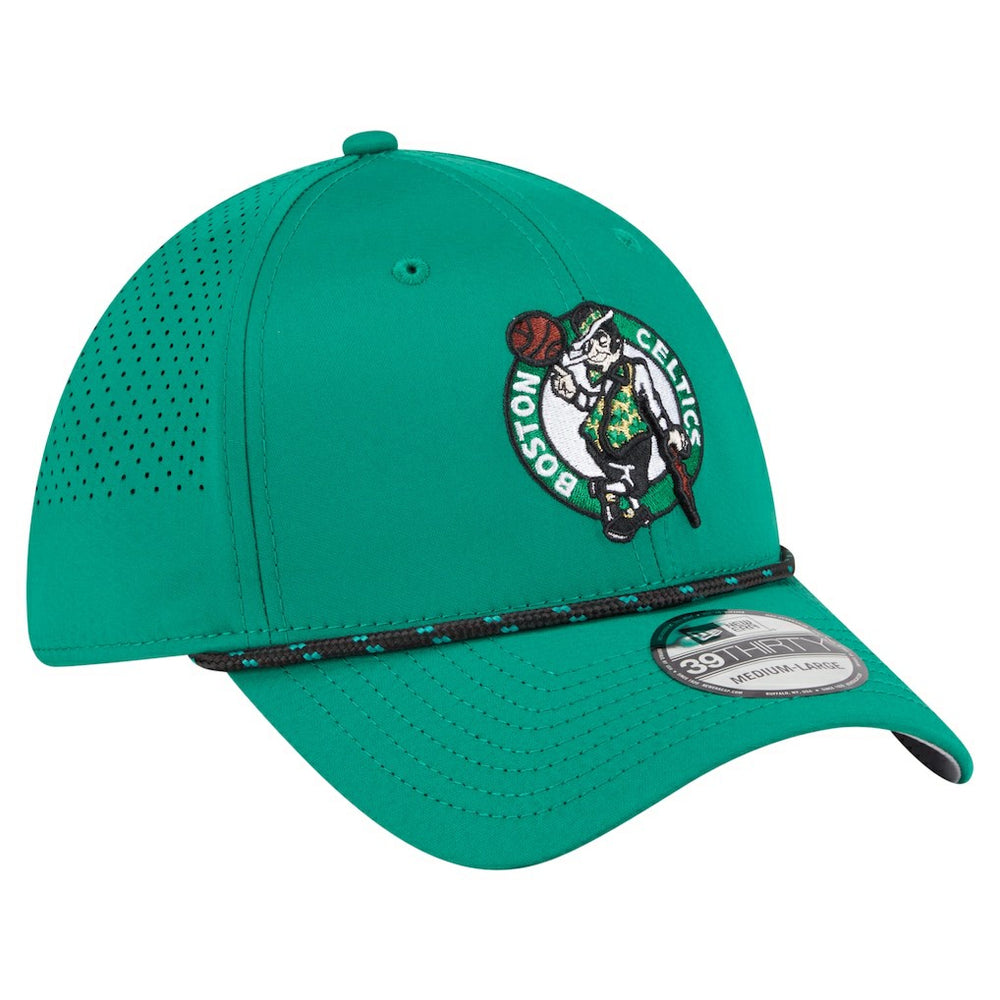 Boston Celtics Featherweight Poly Rope Flex 39Thirty Hat Kelly Green - NBA