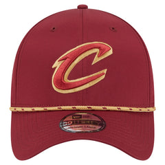 Cleveland Cavaliers Featherweight Poly Rope Flex 39Thirty Hat Wine - NBA