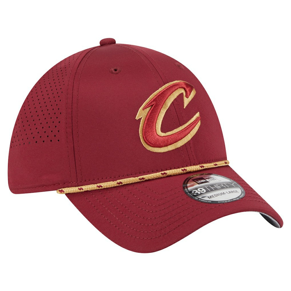 Cleveland Cavaliers Featherweight Poly Rope Flex 39Thirty Hat Wine - NBA
