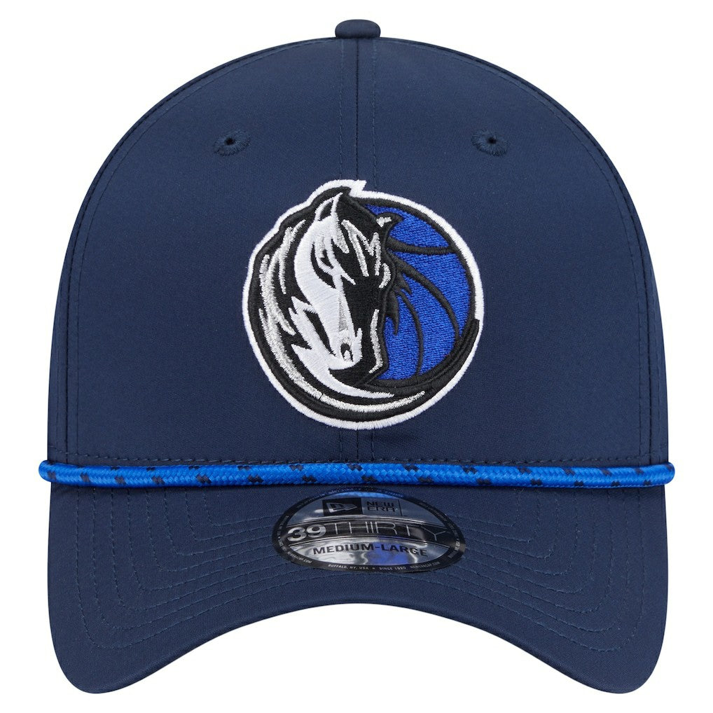 Dallas Mavericks Featherweight Poly Rope Flex 39Thirty Hat Blue - NBA