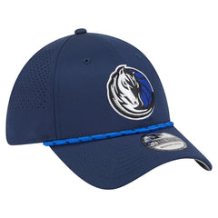 Dallas Mavericks Featherweight Poly Rope Flex 39Thirty Hat Blue - NBA