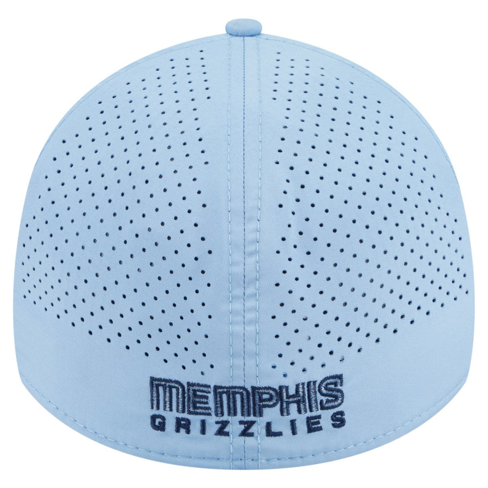 Memphis Grizzlies Featherweight Poly Rope Flex 39Thirty Hat Light Blue - NBA